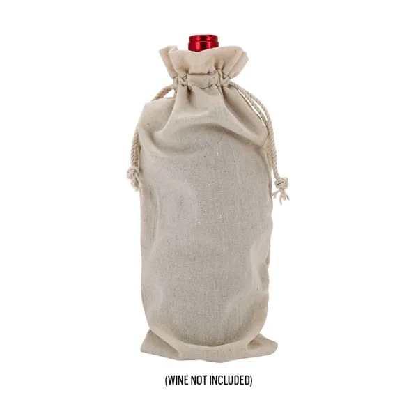 Linen Wine Gift Bag view 3