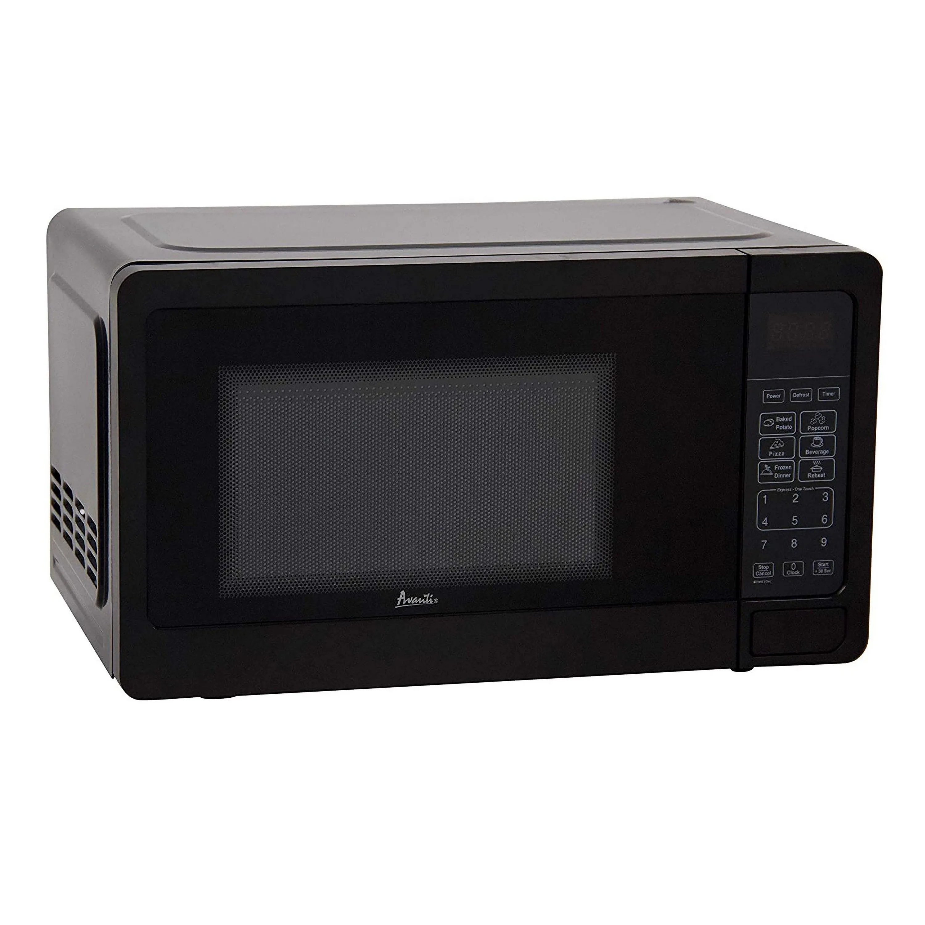 Avanti 0.7 Cubic Foot 700W Black Micorwave Oven