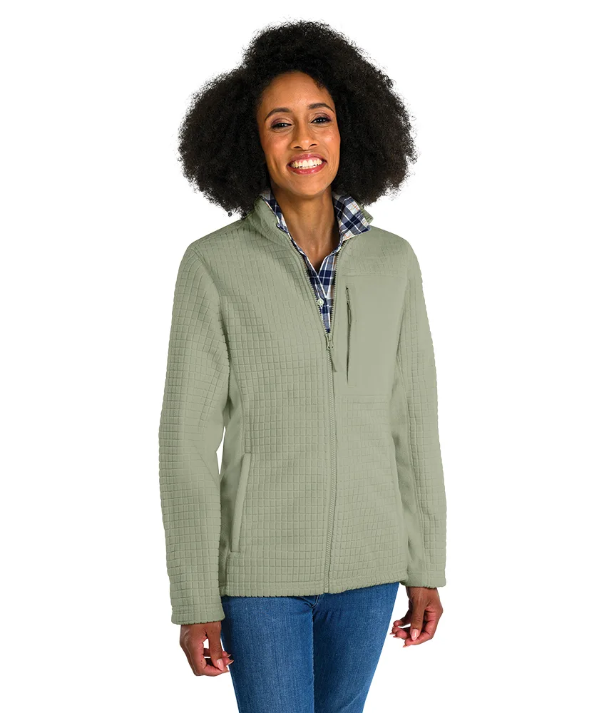 Women's Terrain Textured Fleece Jacket view 2