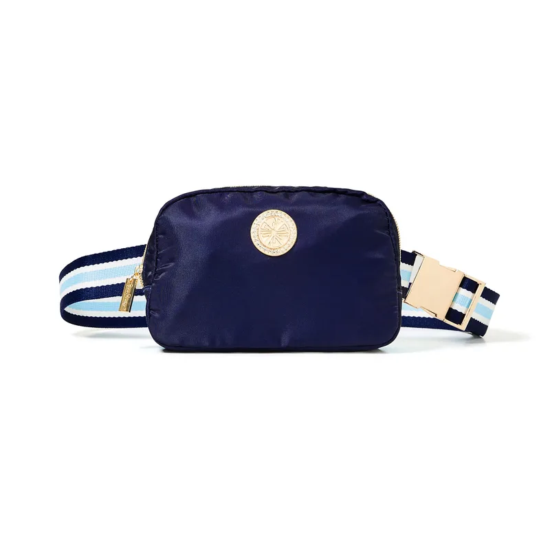 Lilly Pulitzer Jeanie Belt Bag - True Navy