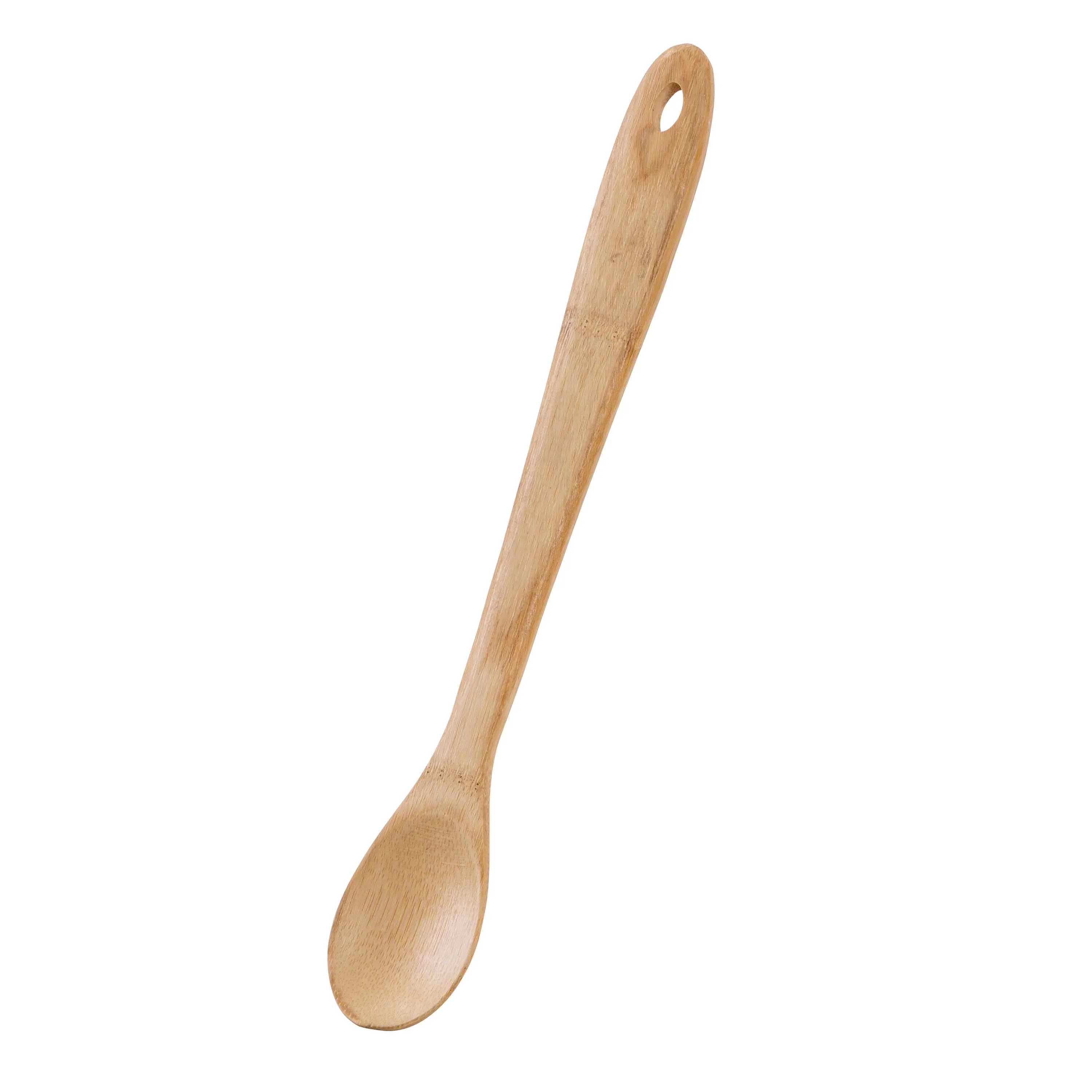 KitchenSupply Joyce Chen - Burnished Bamboo Mixing Spoon, 15-Inch