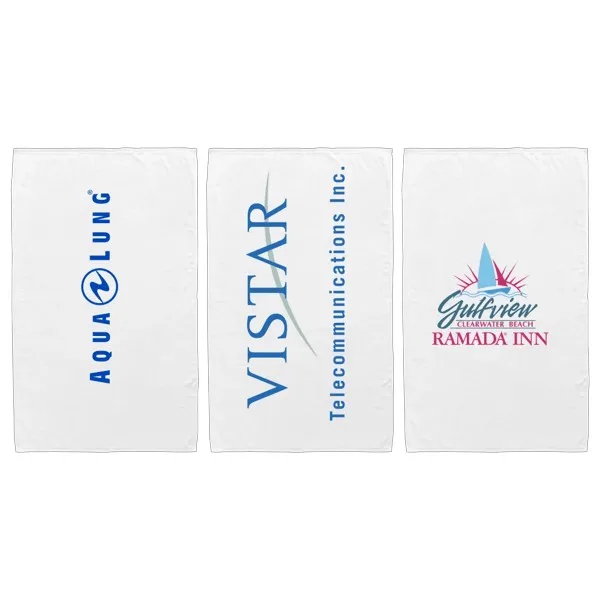 Luxury Beach Towel (White)