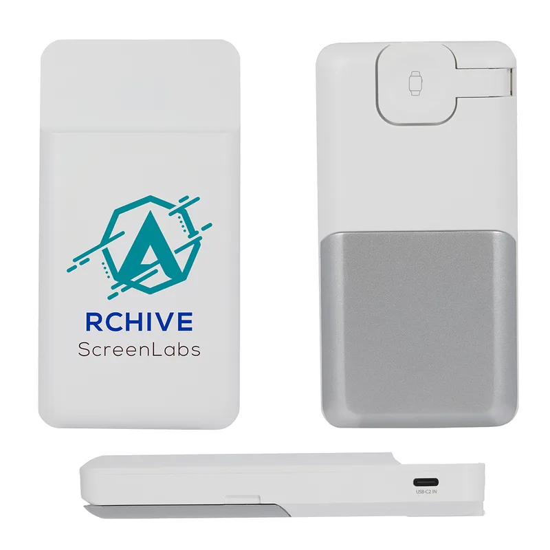 Diplomat 10000mAh 20W PD Power Bank with 15W Wireless Charger, Watch Charge