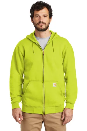 Carhartt ® Midweight Hooded Zip-Front Sweatshirt. view 7