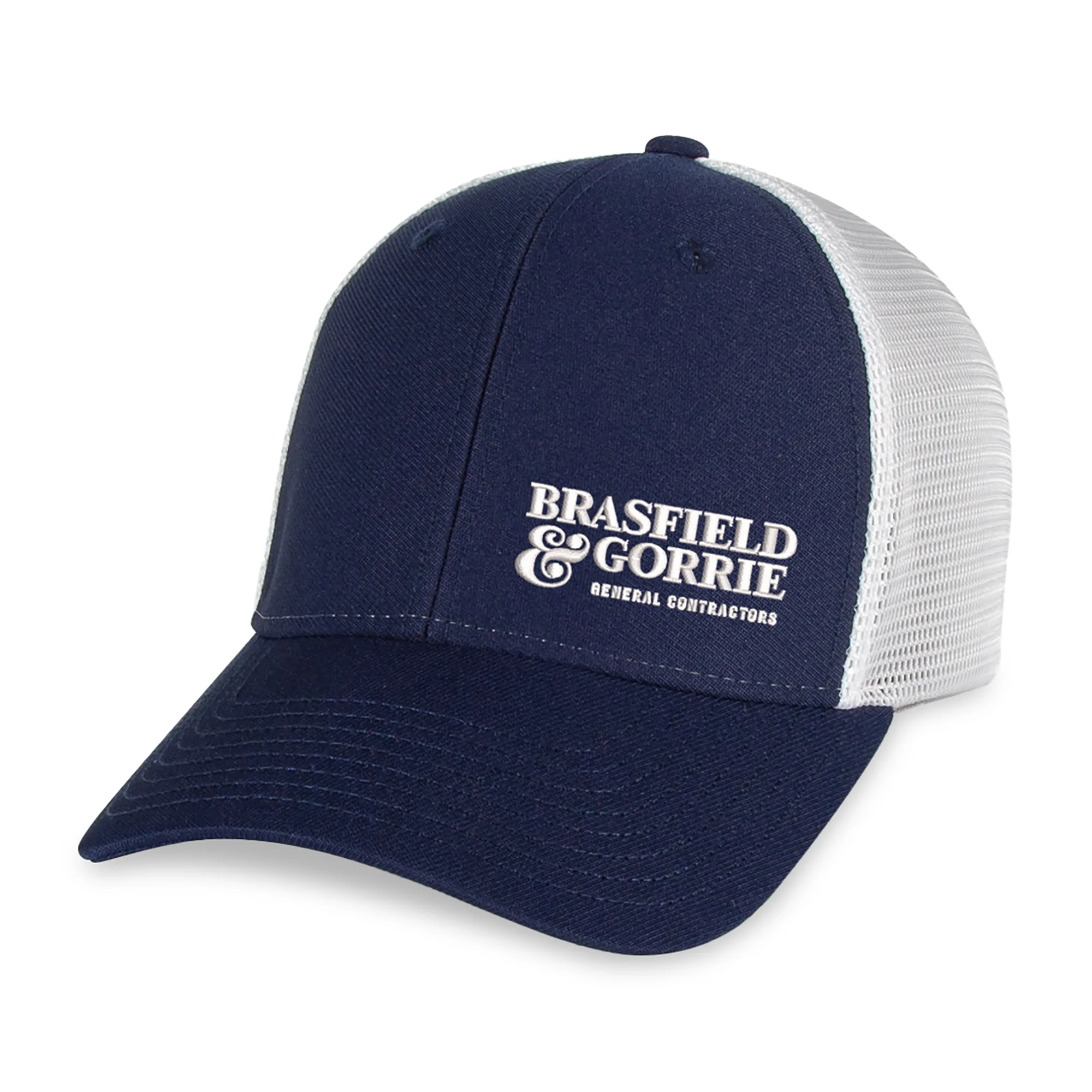 Merrimack Hat Co.® Casey Performance Trucker - Navy-White