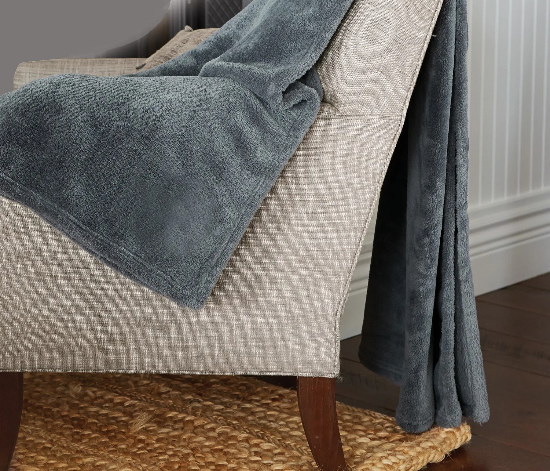 Soft Touch Velura™ Throw (Embroidery) view 2