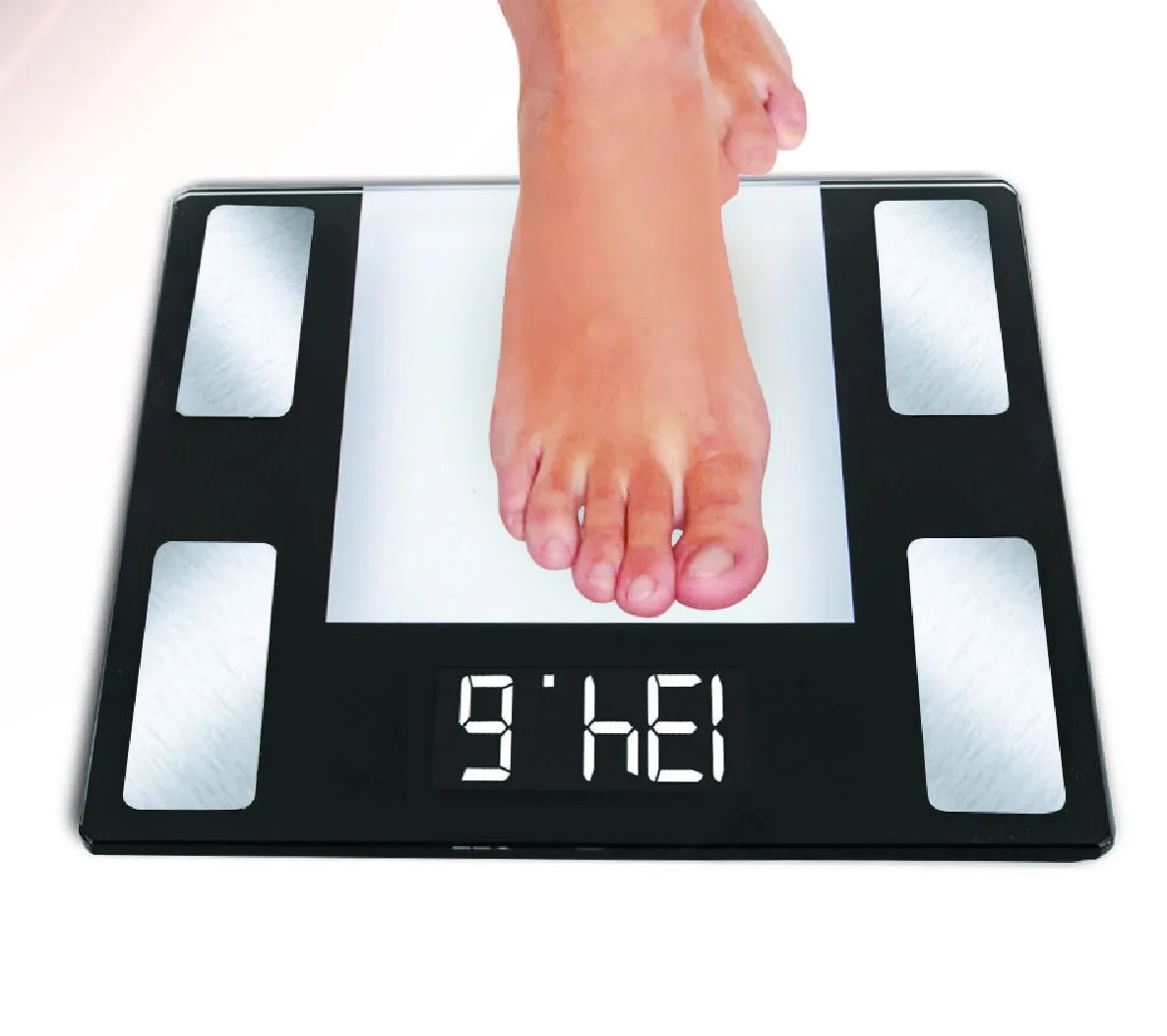 Health, Beauty & Fitness Vivitar Body Analysis Digital Bathroom Scale - Clear