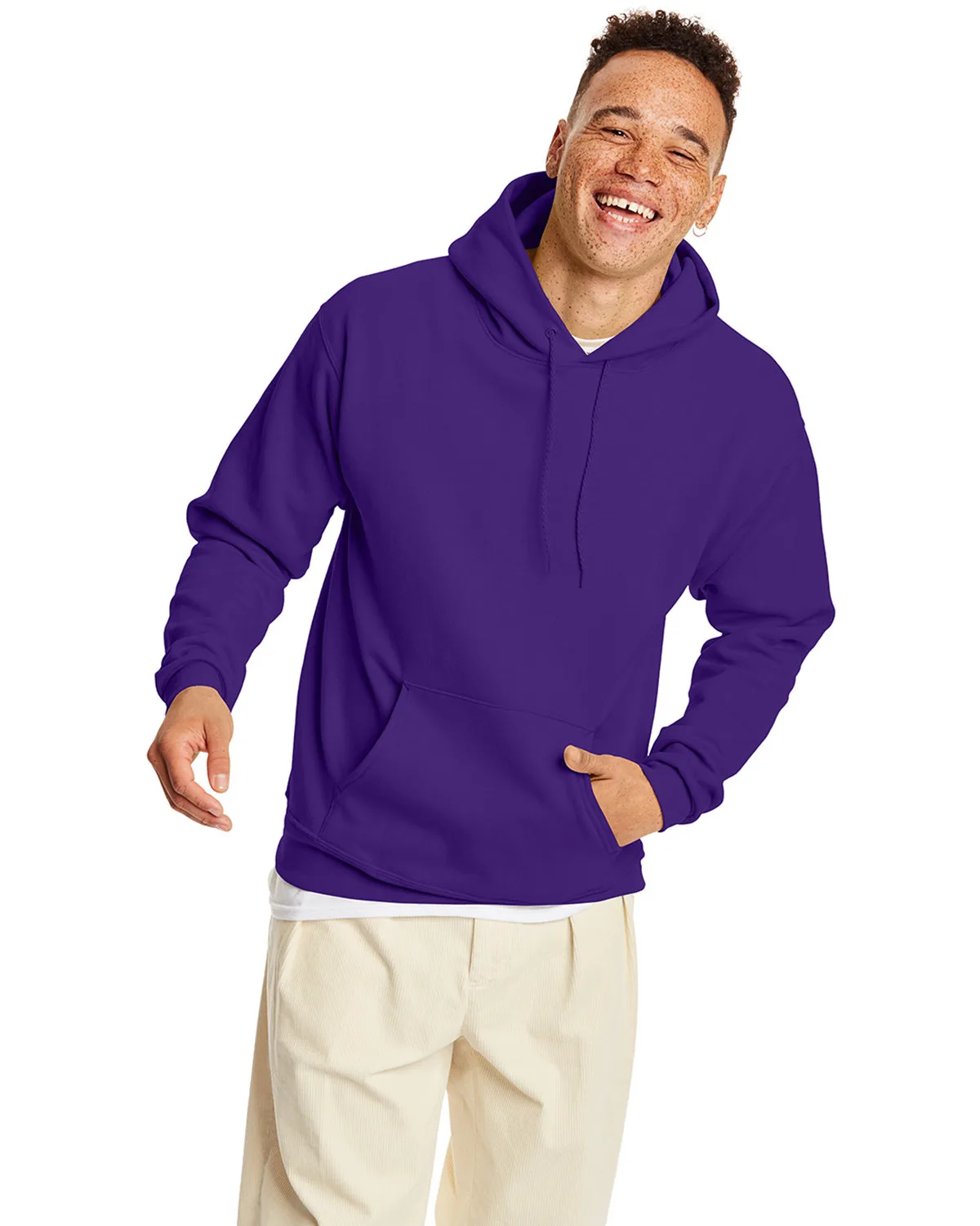 Hanes Printables Unisex Ecosmart® Pullover Hooded Sweatshirt view 7