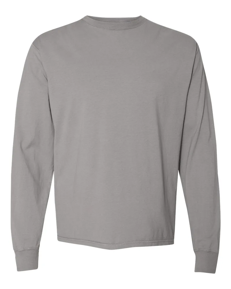 Hanes® Comfortwash™ Unisex Garment-Dyed Long Sleeve T-Shirt view 5
