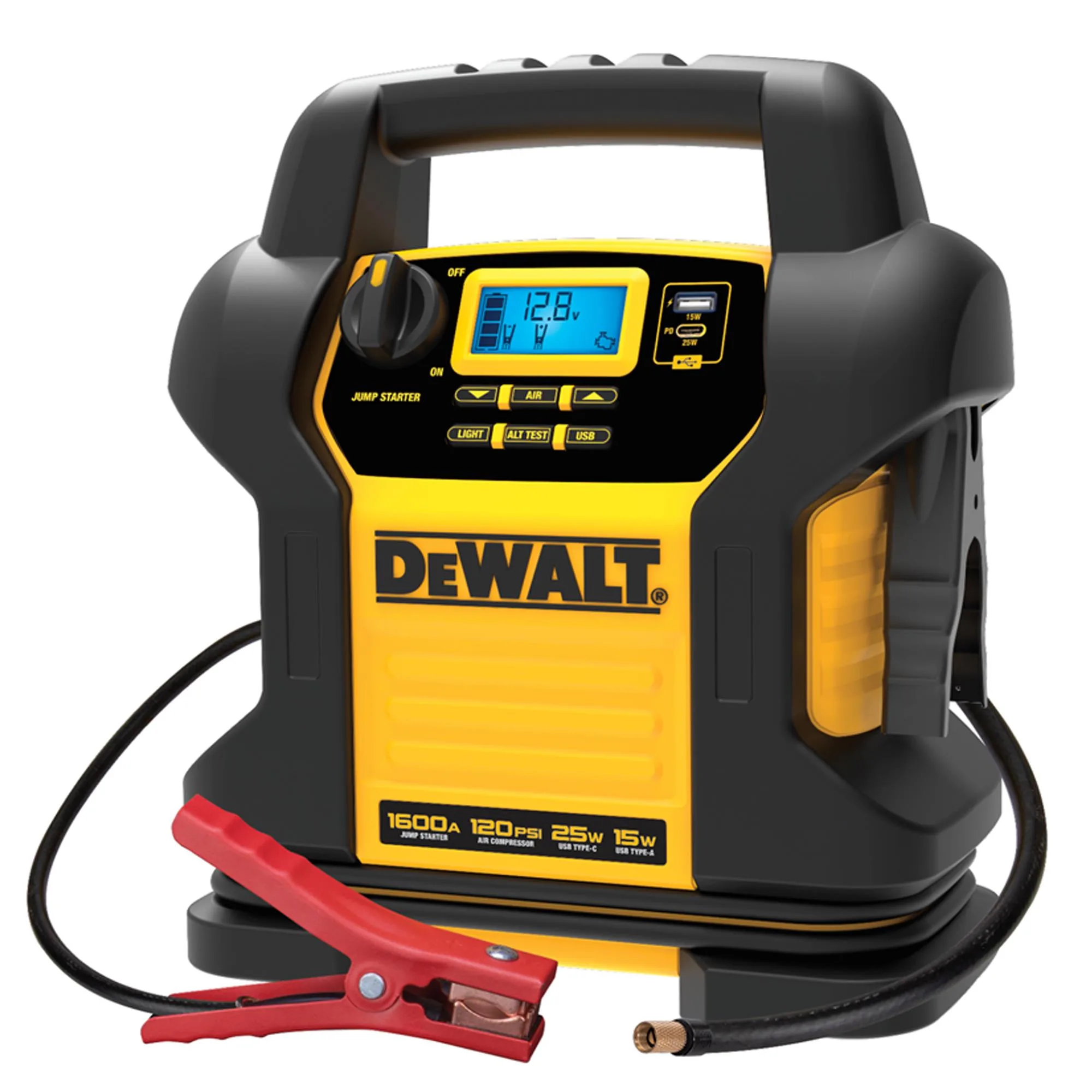 DeWalt 1600A Jump Starter W/ Compressor