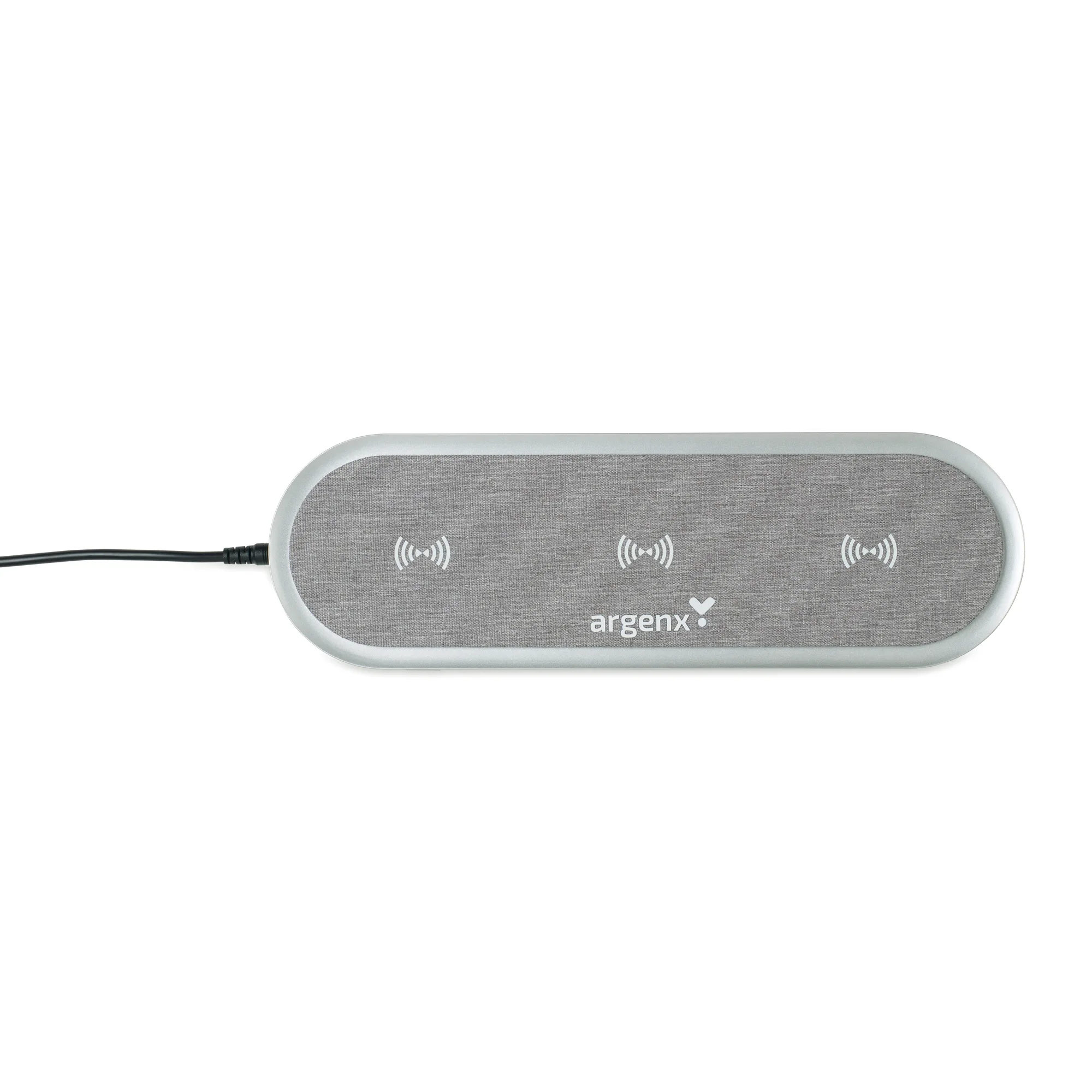 Quinn 5-in-1 Wireless Charging Station - Medium Grey Heather
