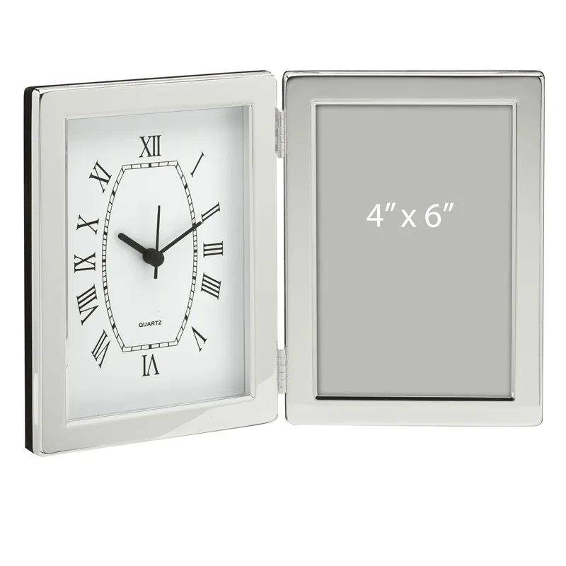 Jadis I Desk Clock & Photo Frame view 2