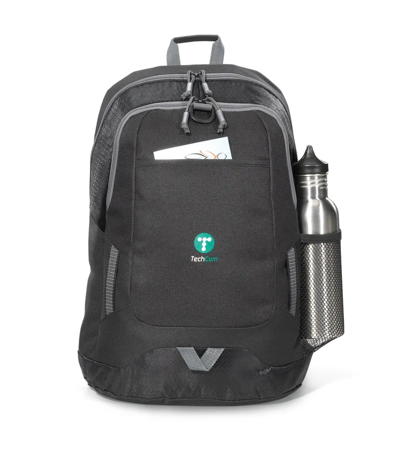 Maverick Laptop Backpack - Black
