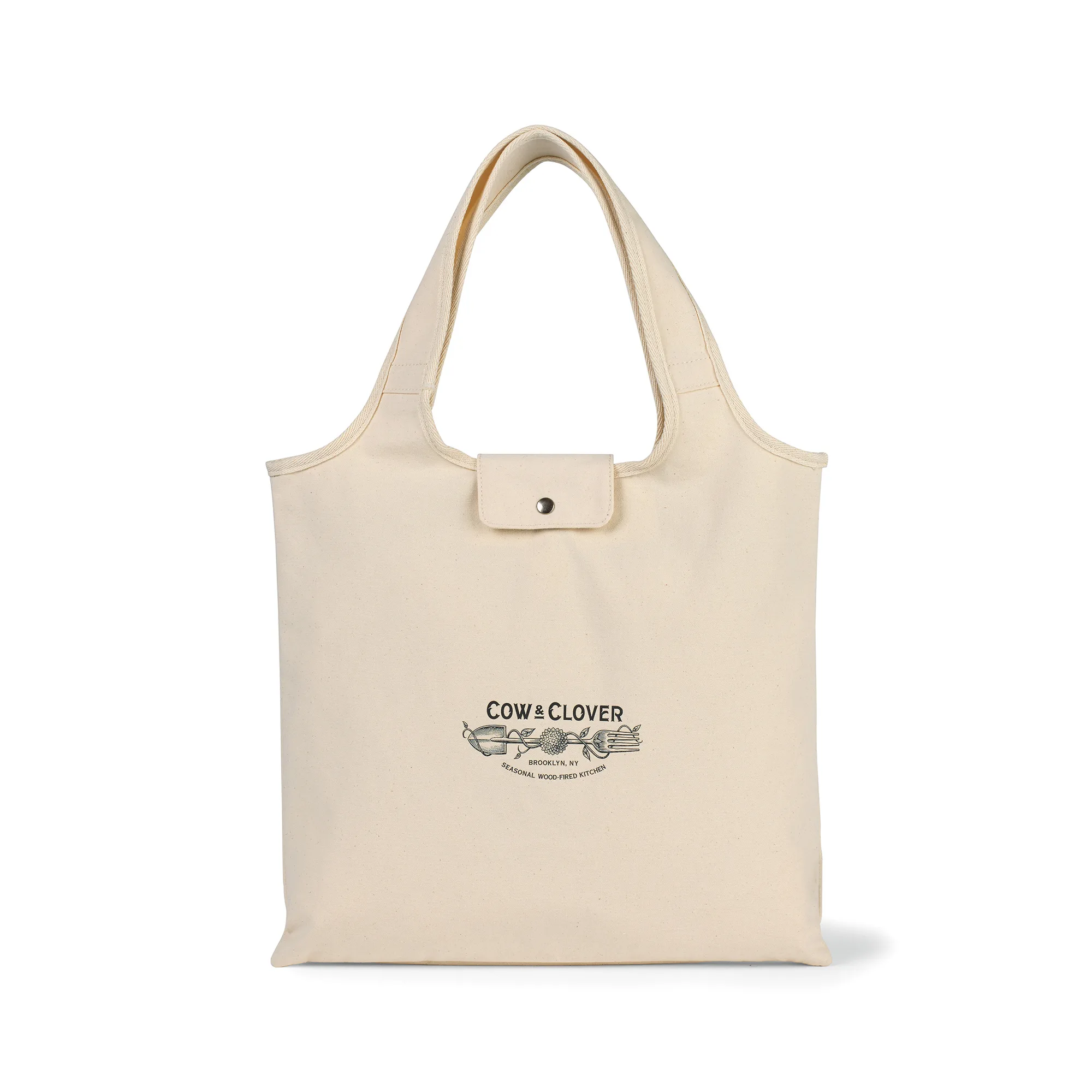 Willow Deluxe Cotton Packable Tote - Natural