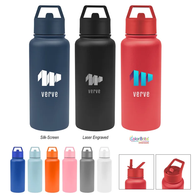 32 Oz. Jasper Recycled Stainless Steel Bottle view 2