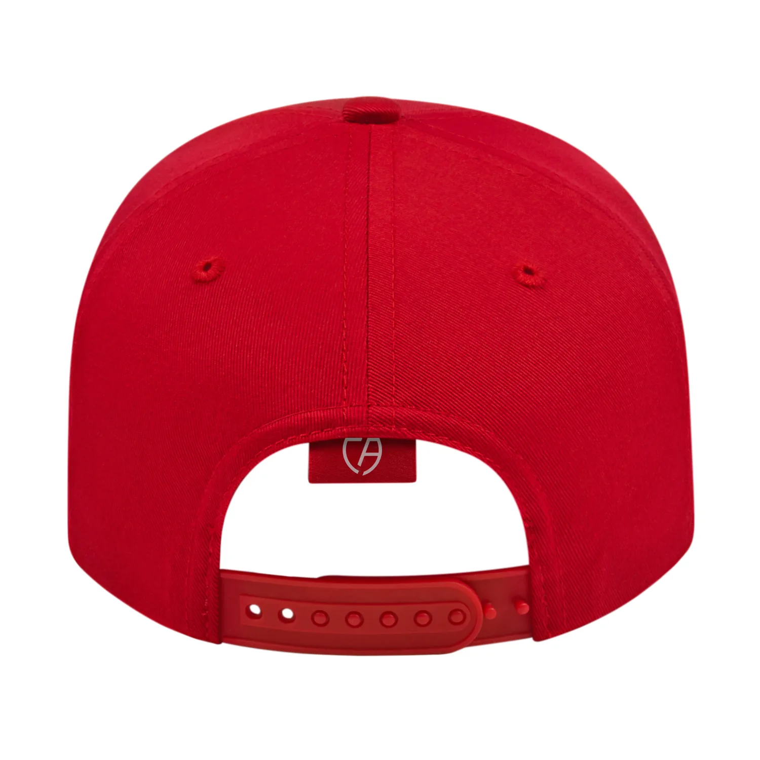 Red Blank Back