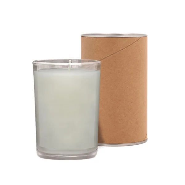 8 oz. Scented Tumbler Candle in a Cardboard Gift Tube w/ Metal Lid view 3
