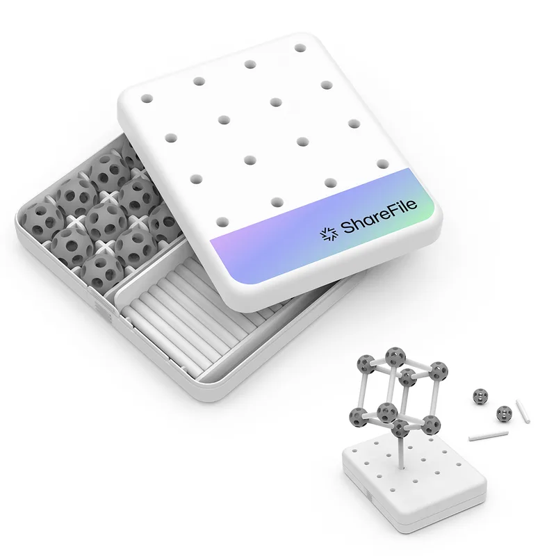 Powerstick Molecule Desktop Sculpture Set view 2