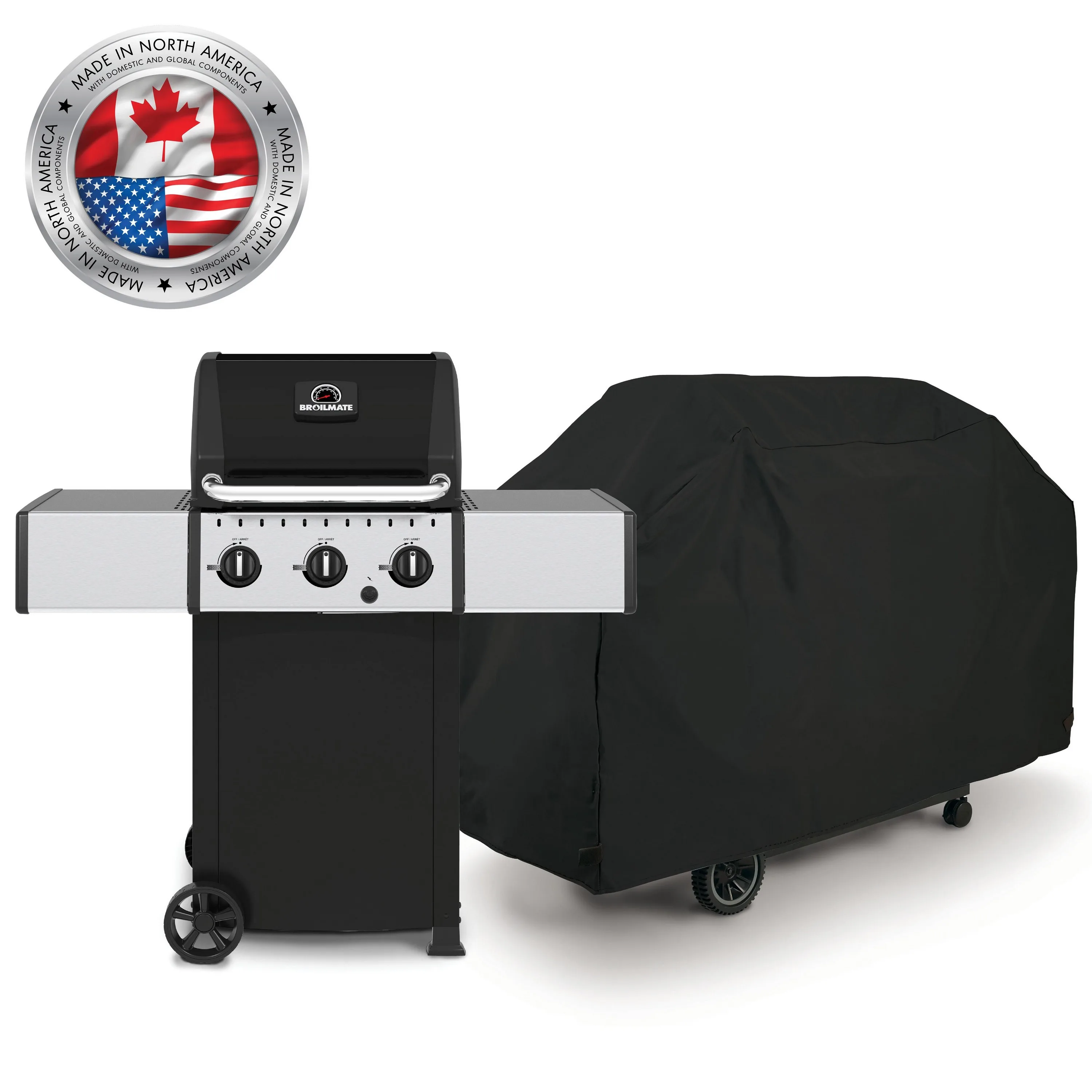 Broil King Broil-Mate 3-Burner Lp Grill W/Cover (Ic Exclusive)