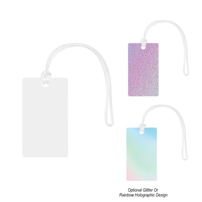 Acrylic Bag Tag - Rectangle view 3
