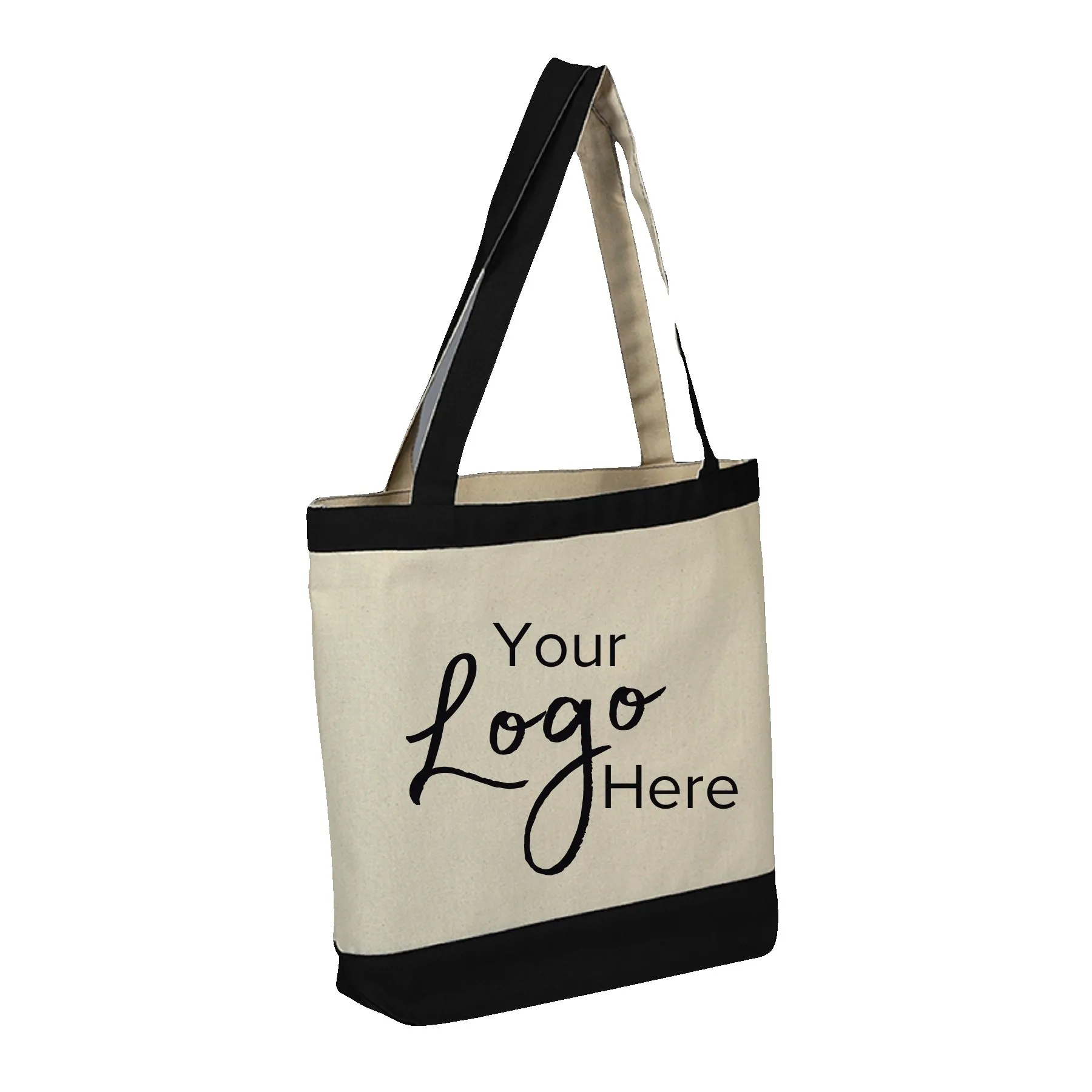 Accent Tote Bag with 4" Gusset (16"x14"x4") view 2