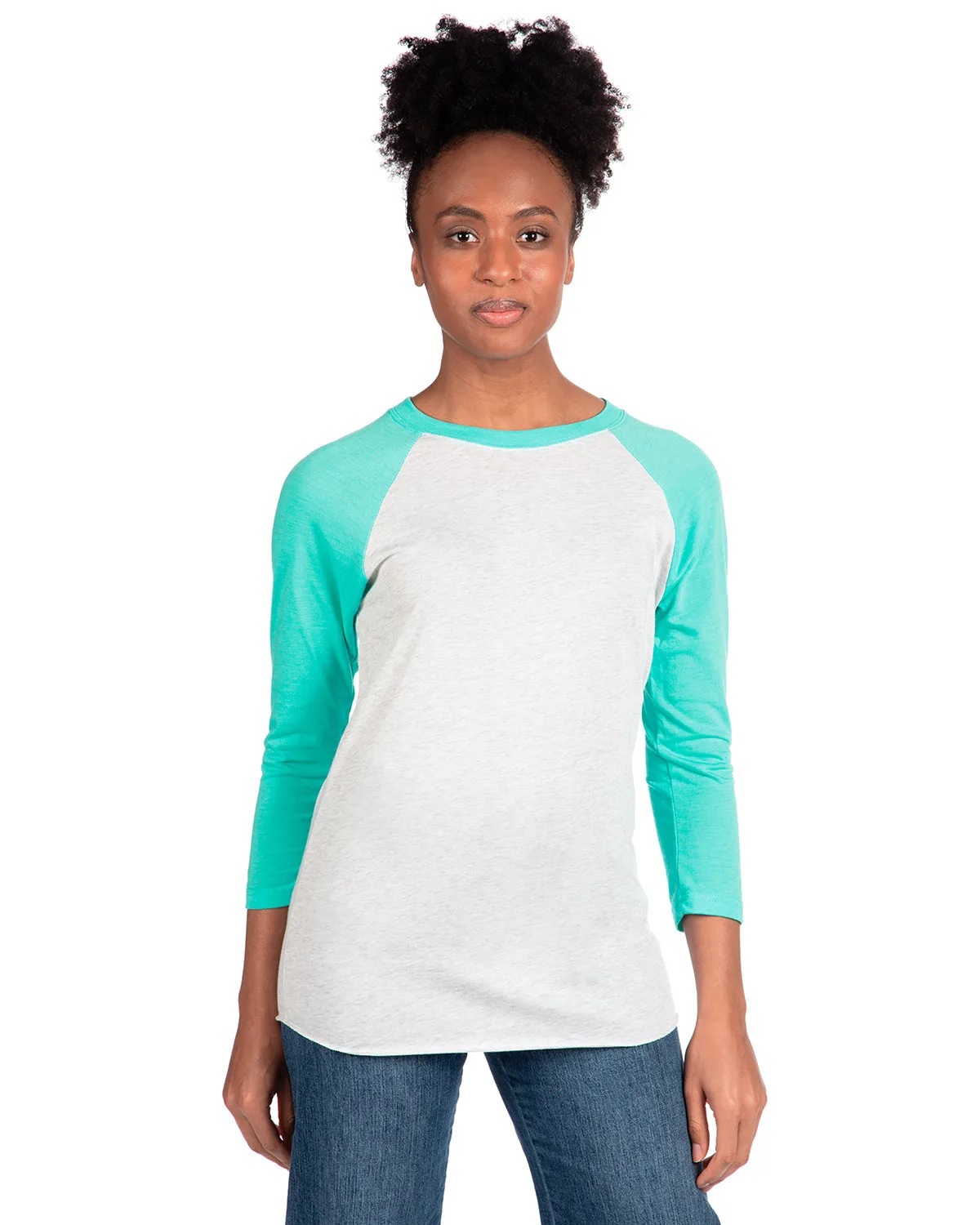 T Blue / Heather White