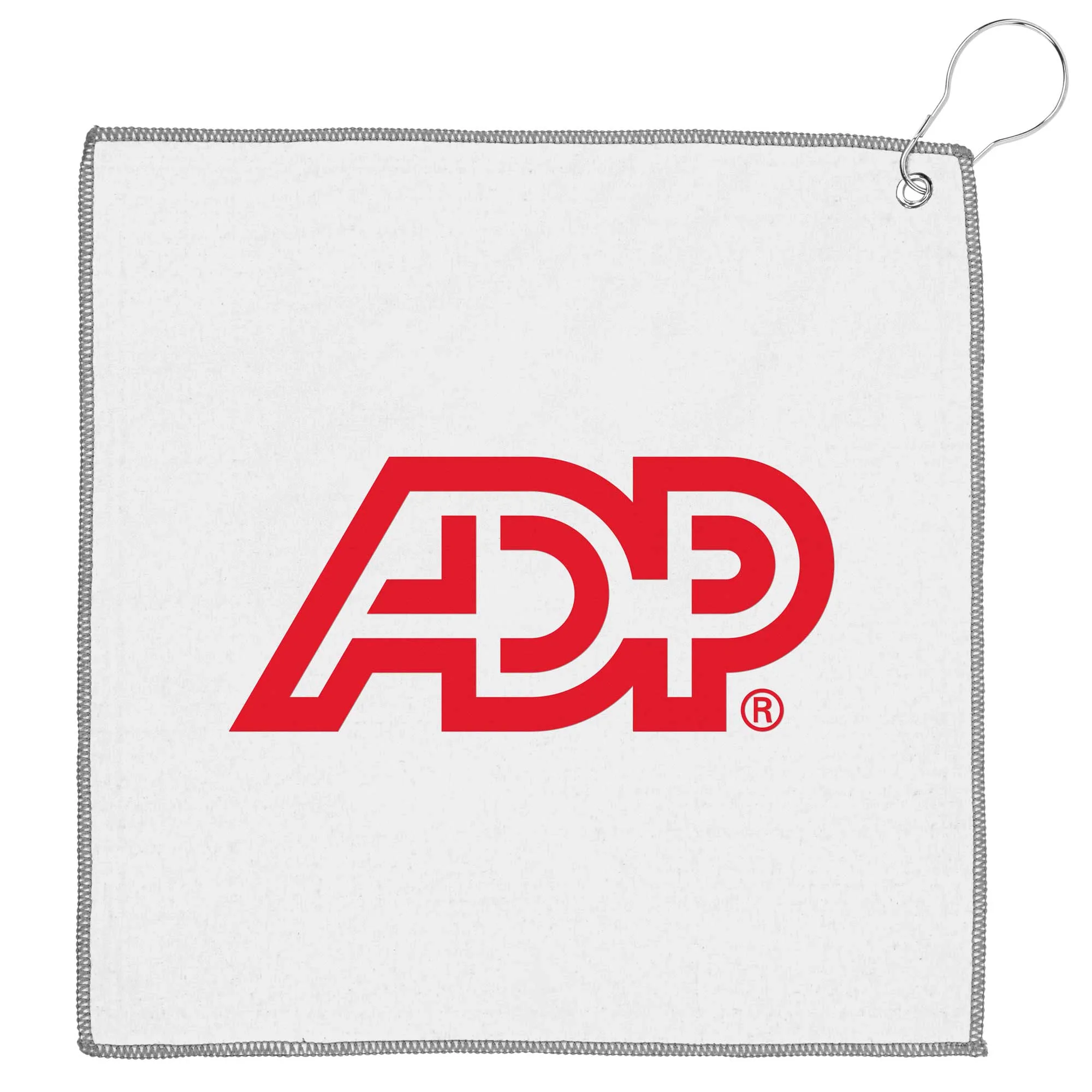 12" x 12" Recycled Golf Towel w/Carabiner view 4