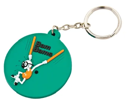 Soft PVC Key Tag 2D on 1 Side (up to 2.75" Diameter) view 2