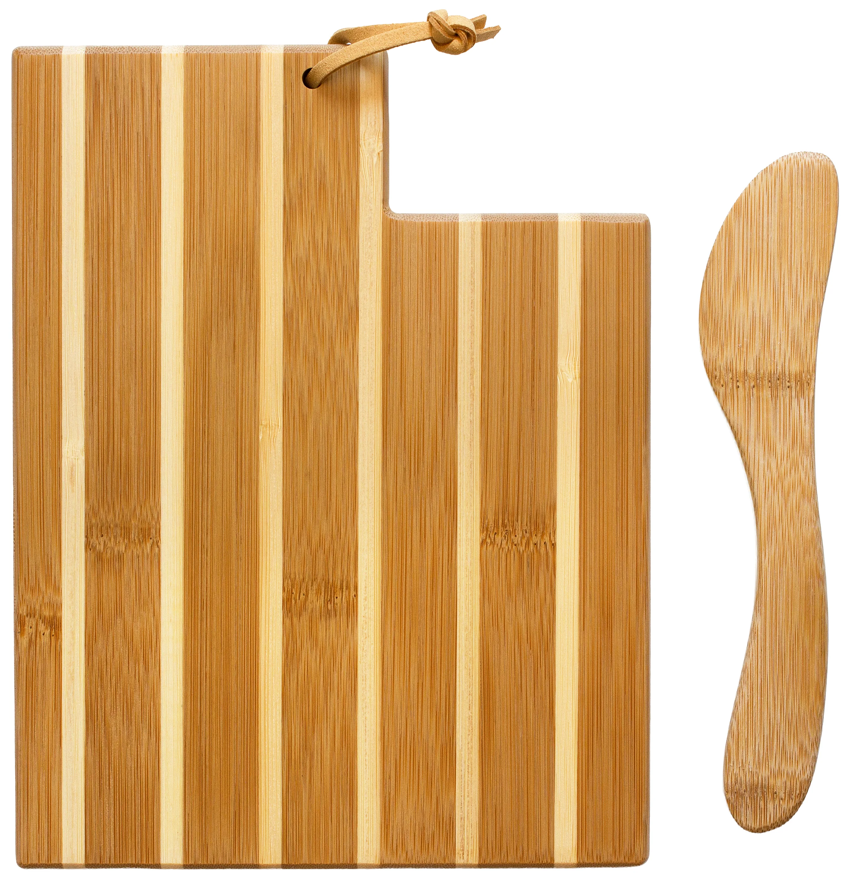 Utah Charcuterie Board with Spreader Knife Gift Set view 2