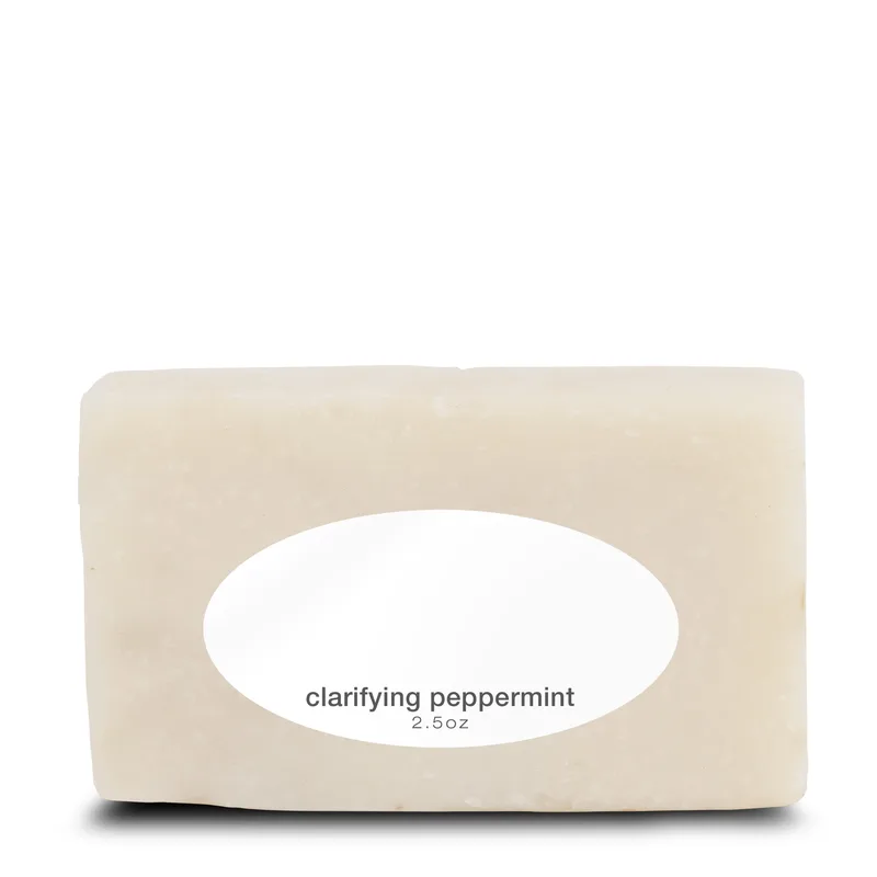 Mini Soap Bar, Shrink Wrapped - Clarifying Peppermint view 2