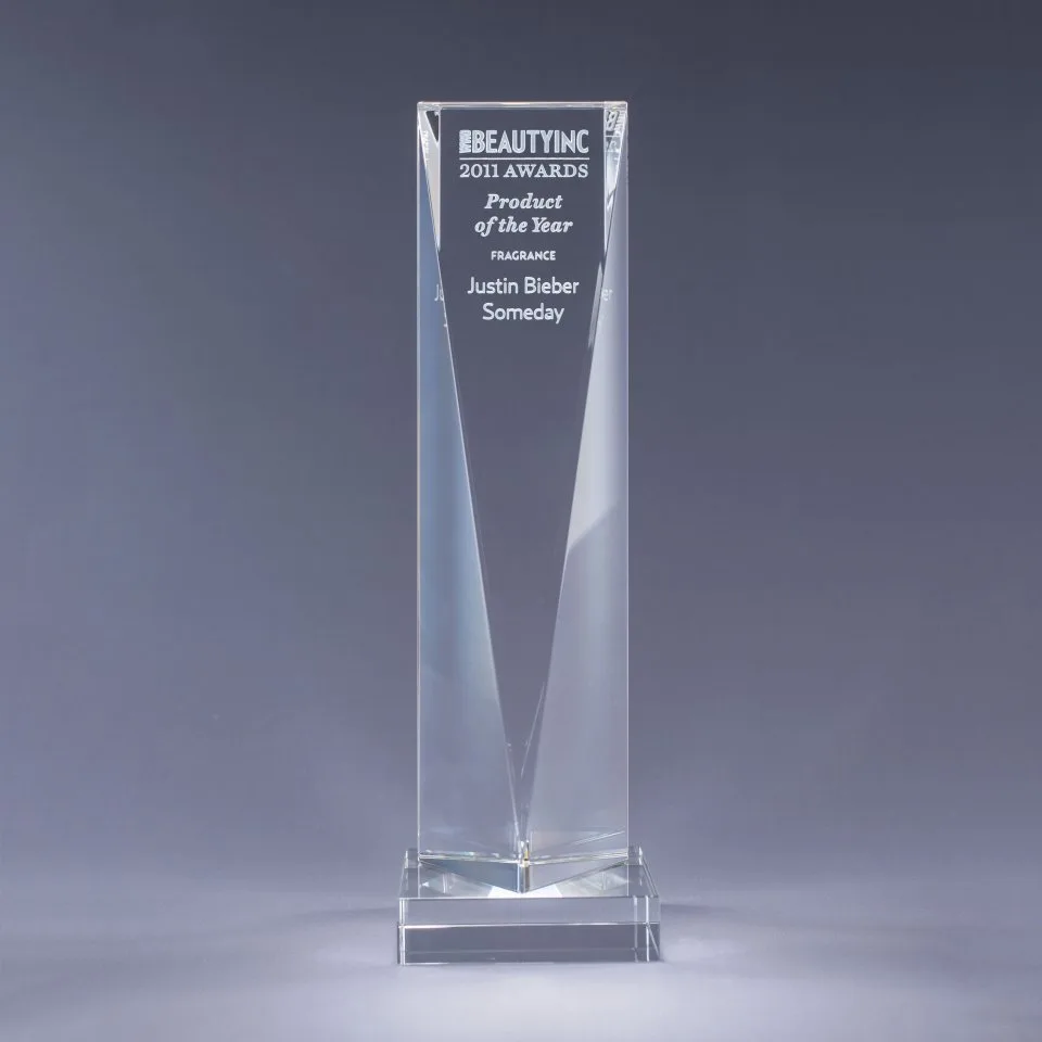 6" Clear Excelsior Award