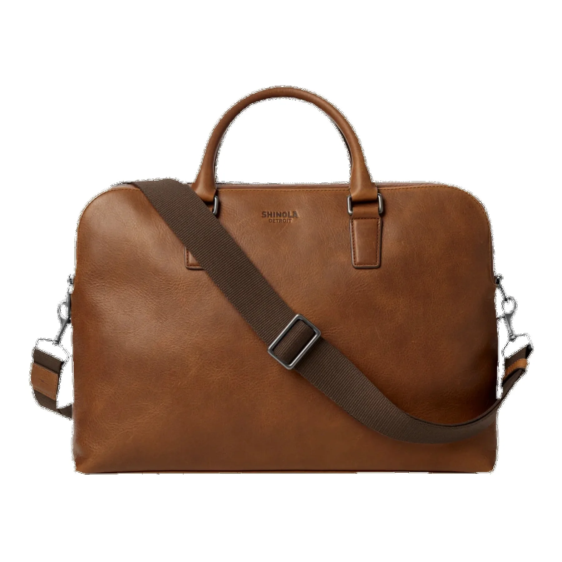 Shinola Double Zip Briefcase