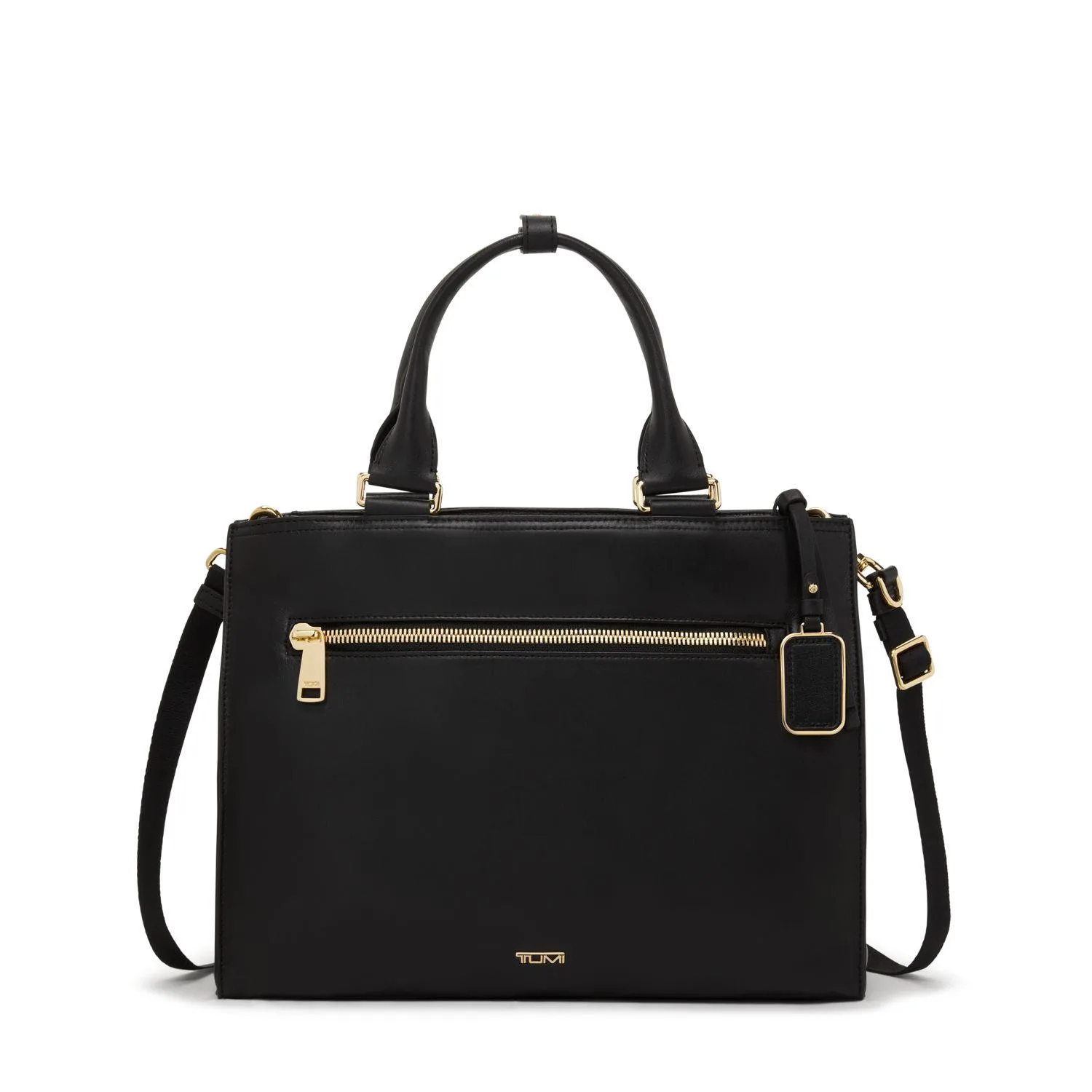 Tumi Voyageur Lynn Tote- Black Leather