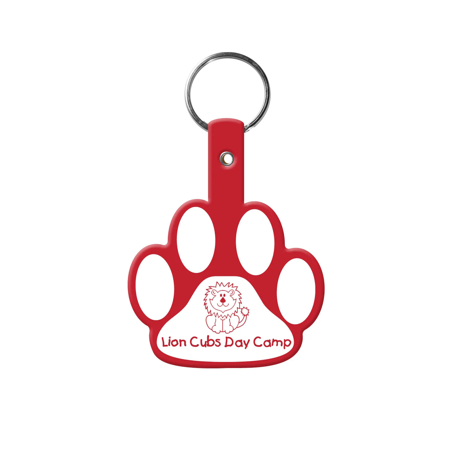 Paw Flexible Key Tag