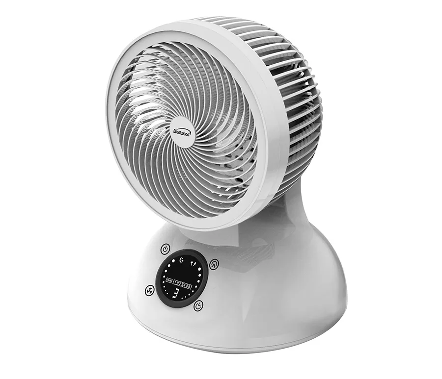 6.5'' White Desk Fan