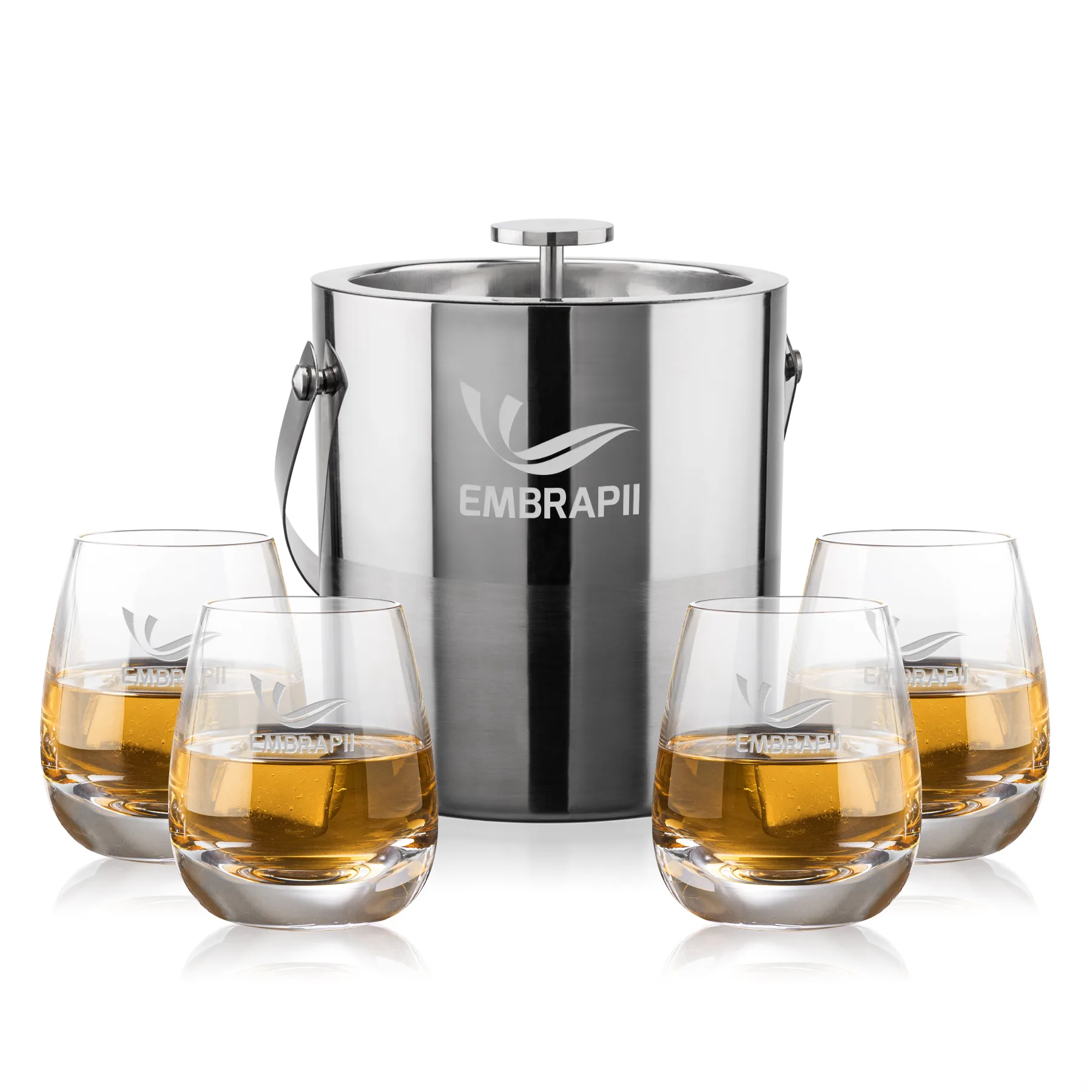 Catania Bucket Set, Laser Engraving, Set of 5