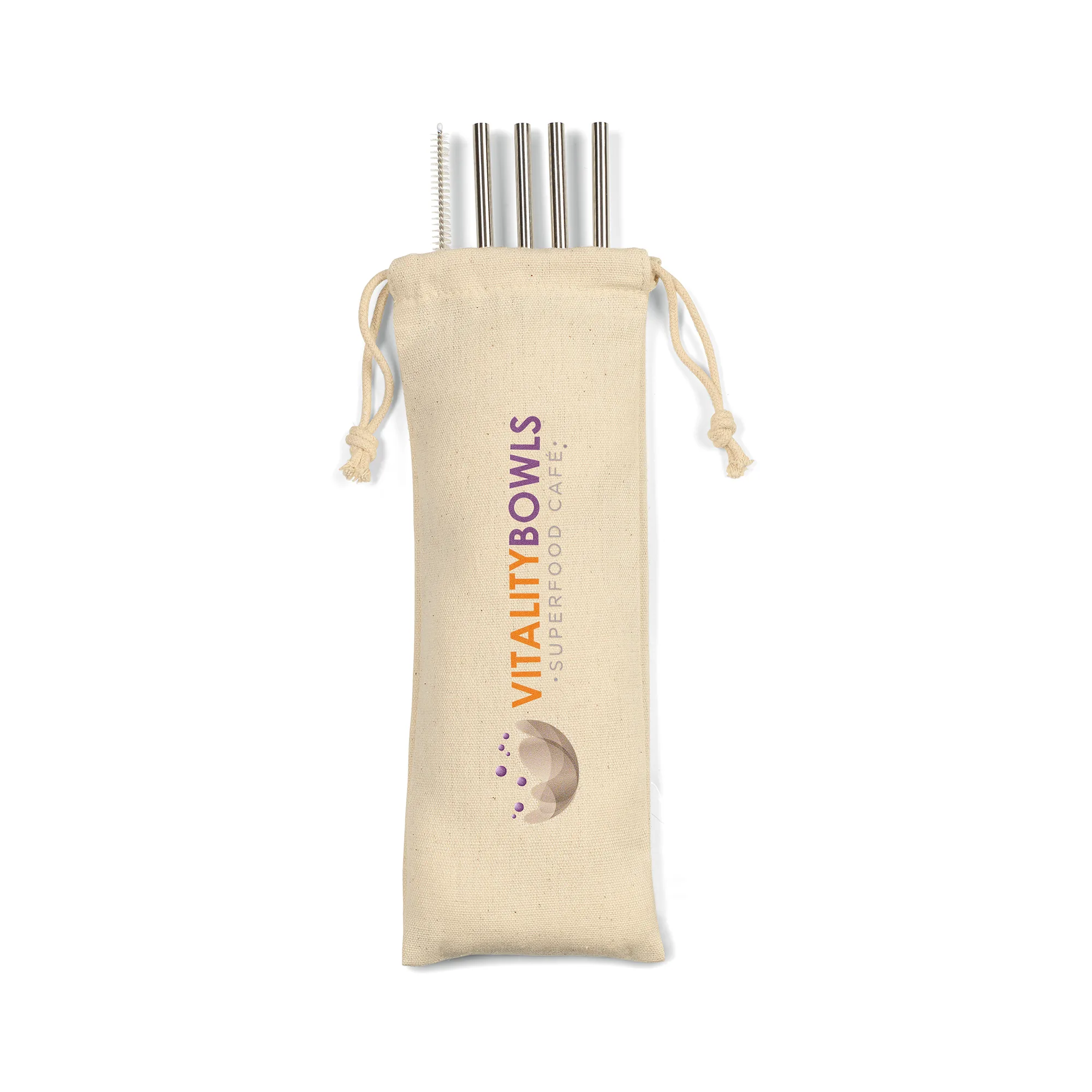 Reed Stainless Steel Straw Set - Stainless Steel