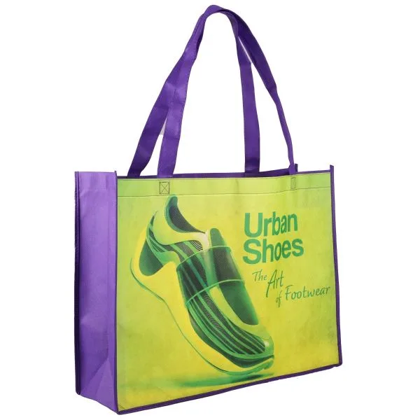 Purple Logo Front View