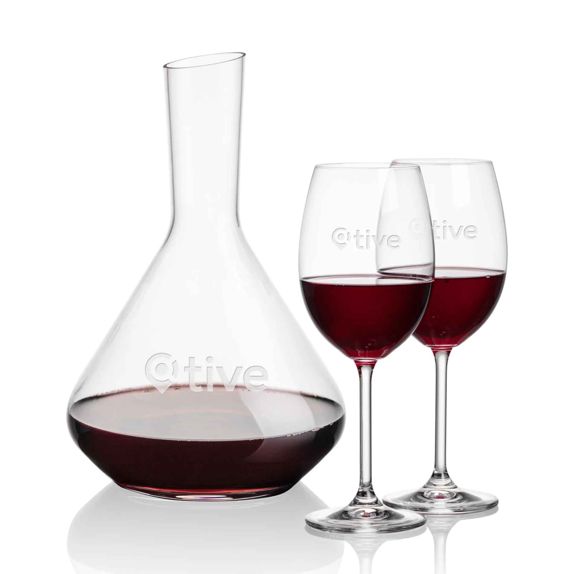 Stemmed Set, Blyth Wine Set, Carafe & 2 Wine