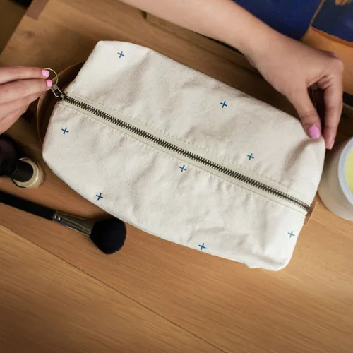 Natural Canvas Doppelganger Pouch