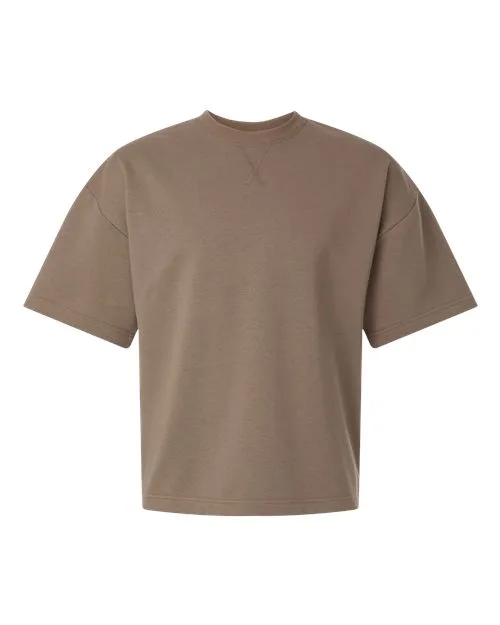 American Apparel® Unisex French Terry Ex Crew Top view 6