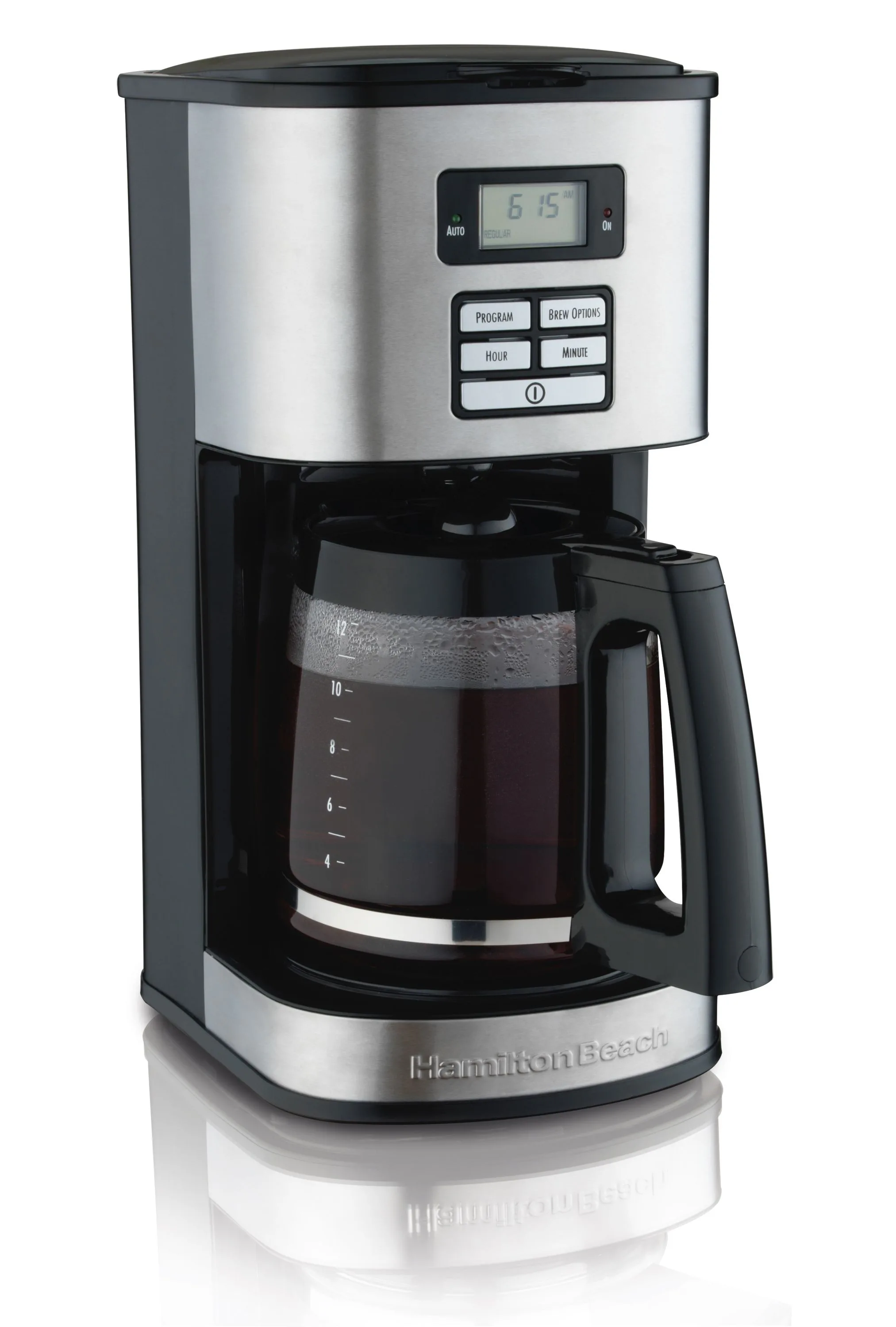 Hamilton Beach® Stainless Steel 12-Cup Programmable Coffeemaker