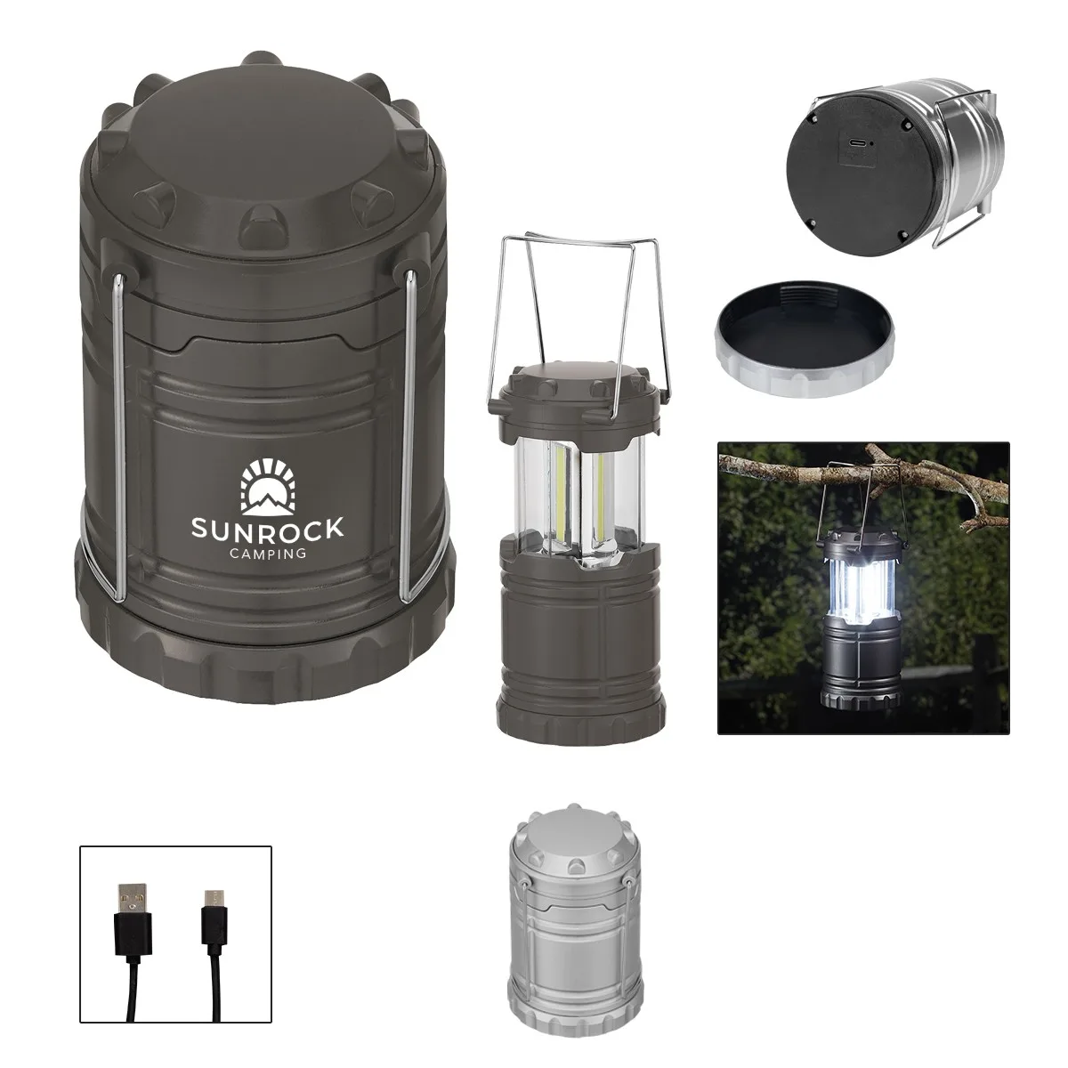 Rechargeable Cob Pop-up Lantern view 2