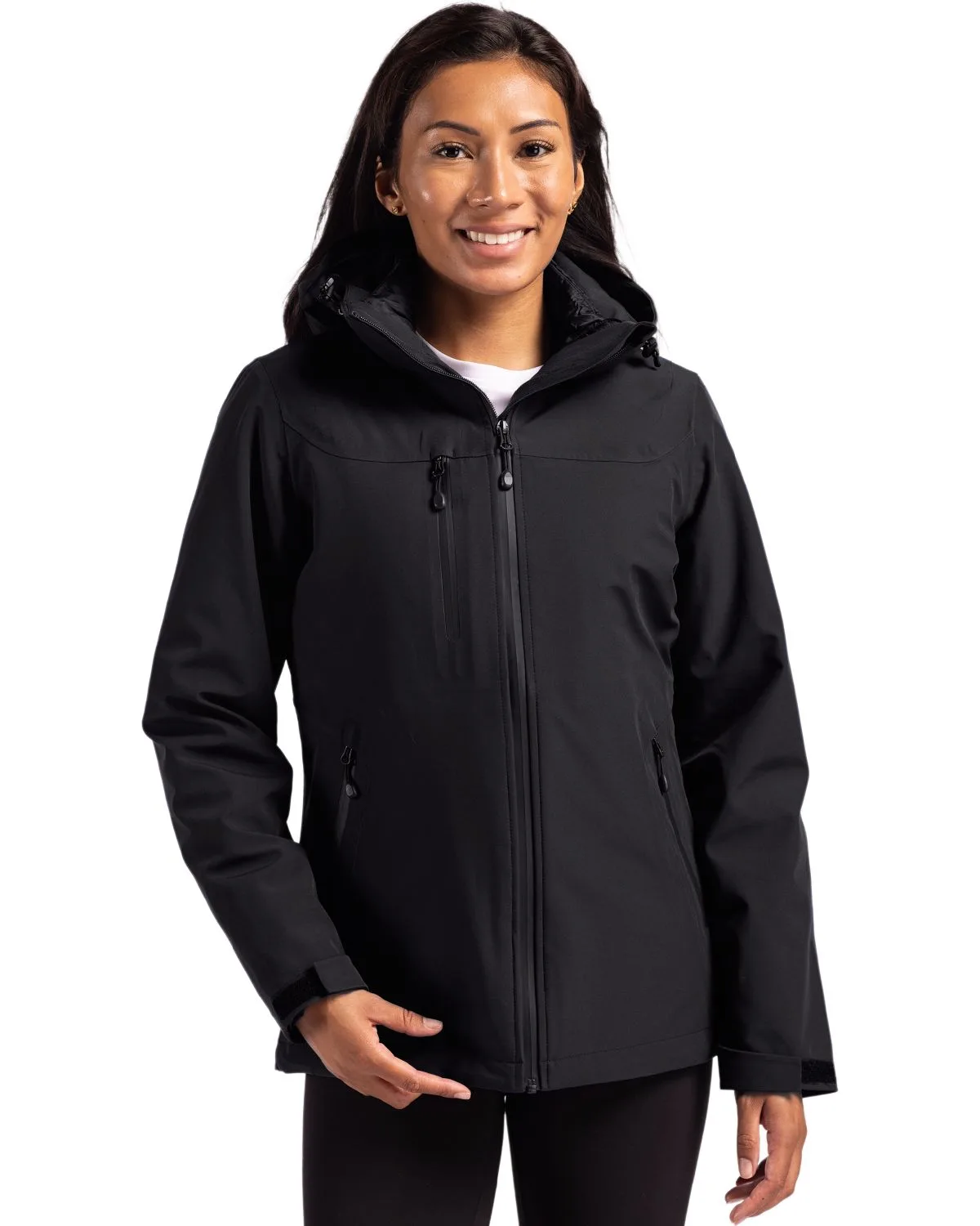 Clique Cornice 3-in-1 Eco Waterproof Parka + Inner Layer Full Zip Womens Jacket System