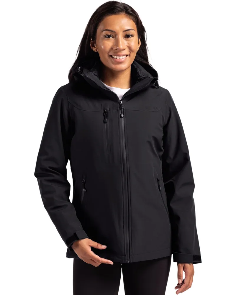 Clique Cornice 3-in-1 Eco Waterproof Parka + Inner Layer Full Zip Womens Jacket System