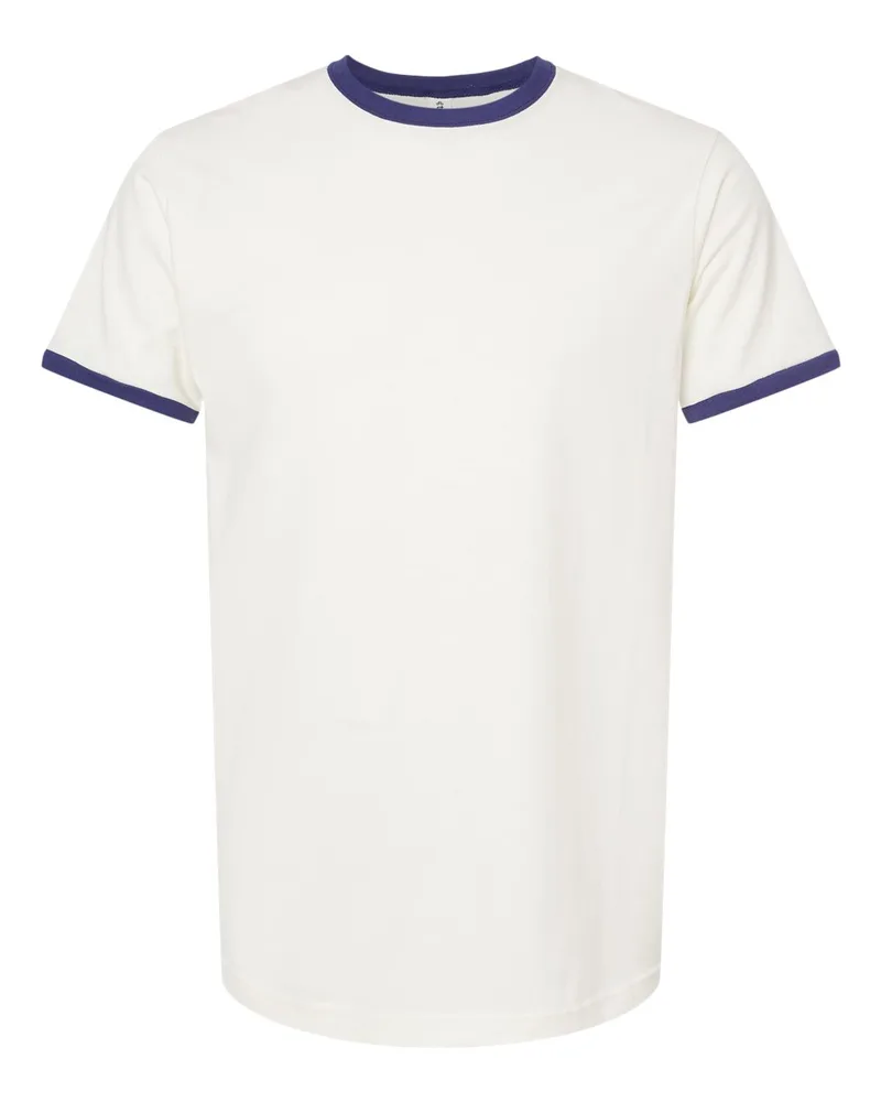 Vintage White / Inked India Blue