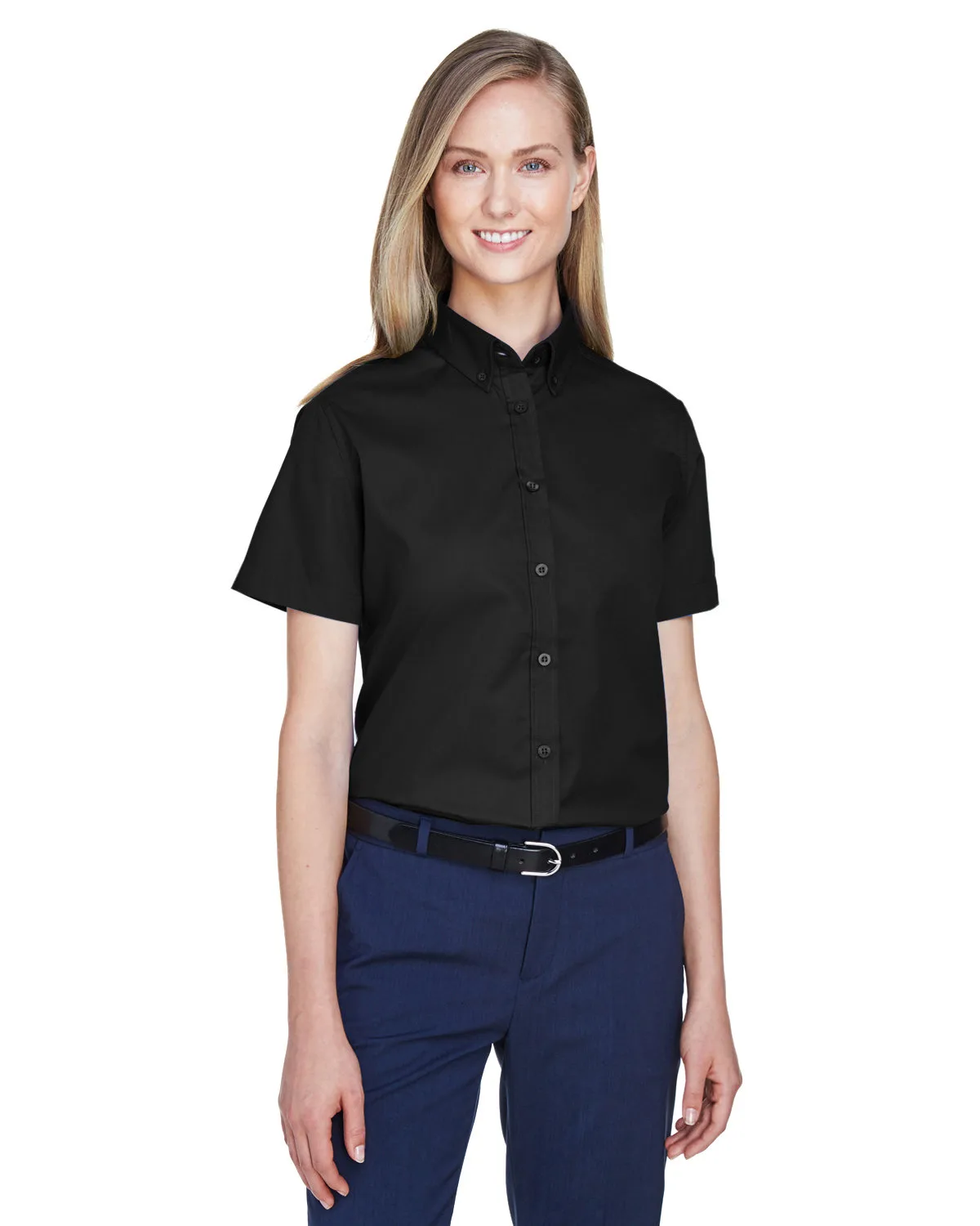CORE365™ Women's Optimum Short Sleeve Twill Shirt
