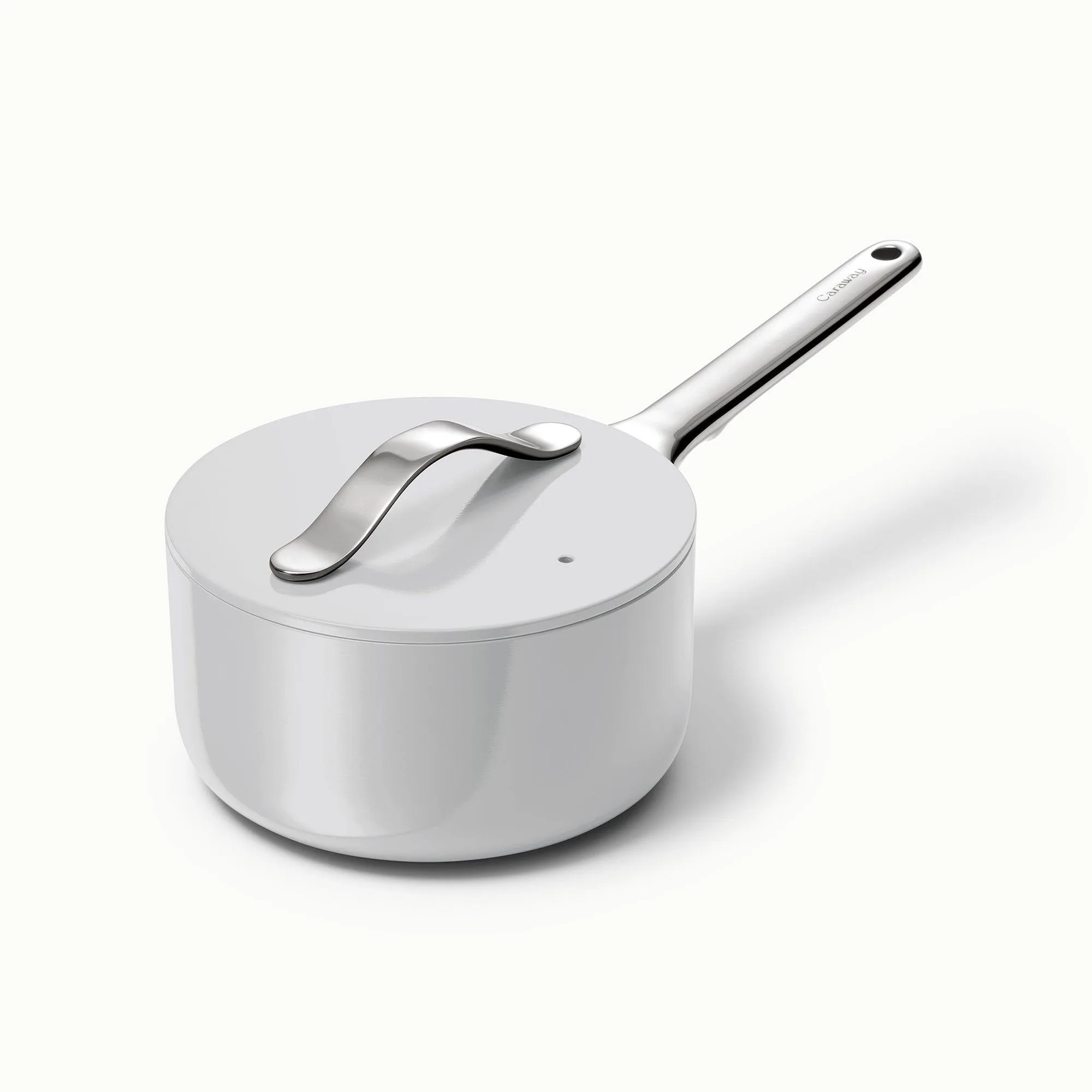 Caraway 1.75Qt Nonstick Ceramic Saucepan Gray