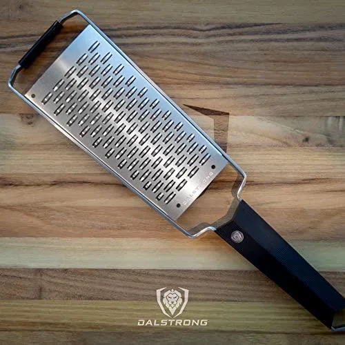 Dalstrong Professional Wide Cheese Grater - Ribbon - #304 Stainless Steel Blade