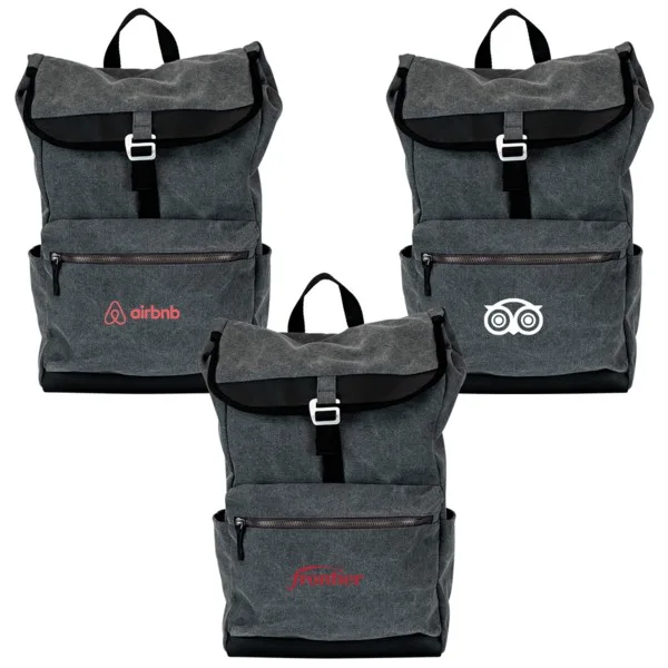 Arrowhead Canvas Backpack view 2